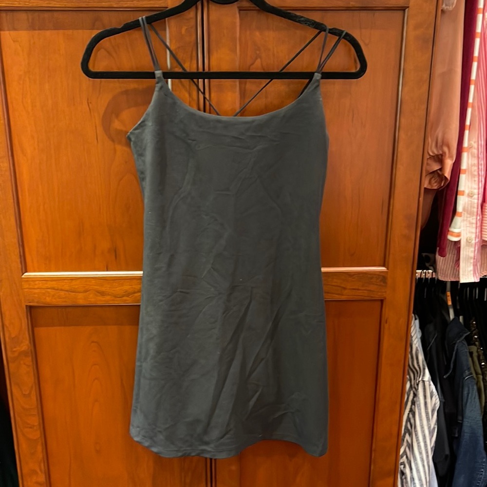Abercrombie and Fitch Active Knit Mini dress. Black. Size extra small.
